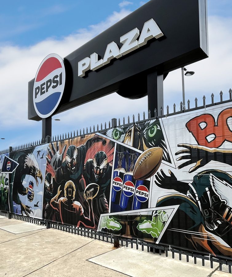 Eagles Pepsi Plaza